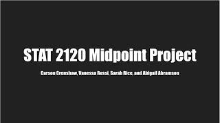 Stat Project Lab Group 1   HD 1080p