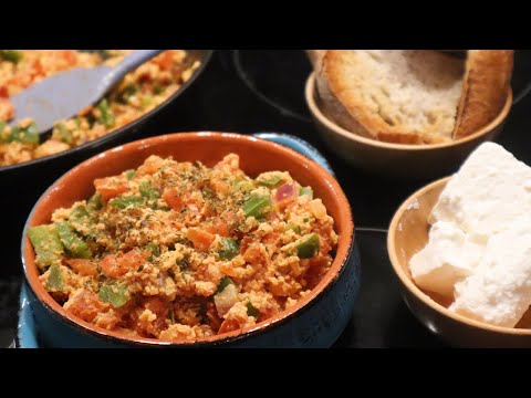 Traditional Greek Kayanas! Quick recipe with few Ingredients.