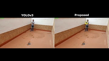 Handgun detection, comparison with Yolo object detector