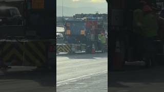 CDOT fixing crash cushion! #trafficcone #safety