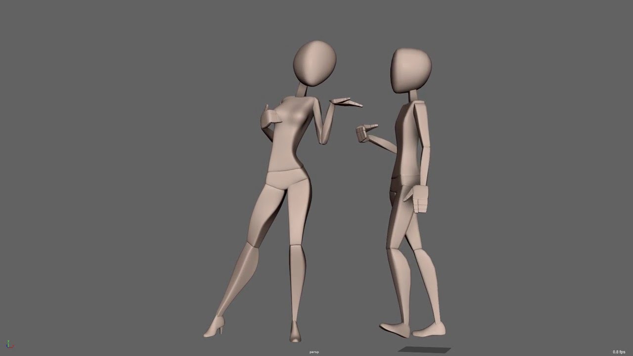 Acting to Dialogue 3D Animation - YouTube