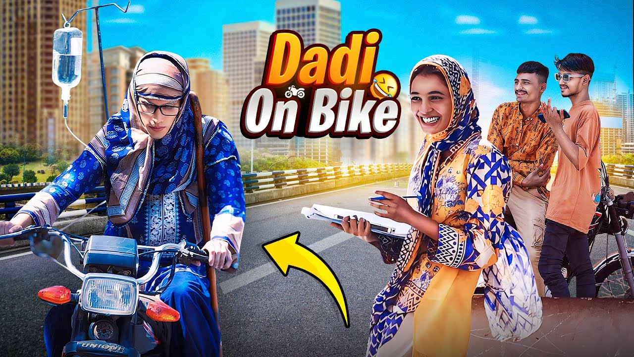 Dadi Riding Motorbike 