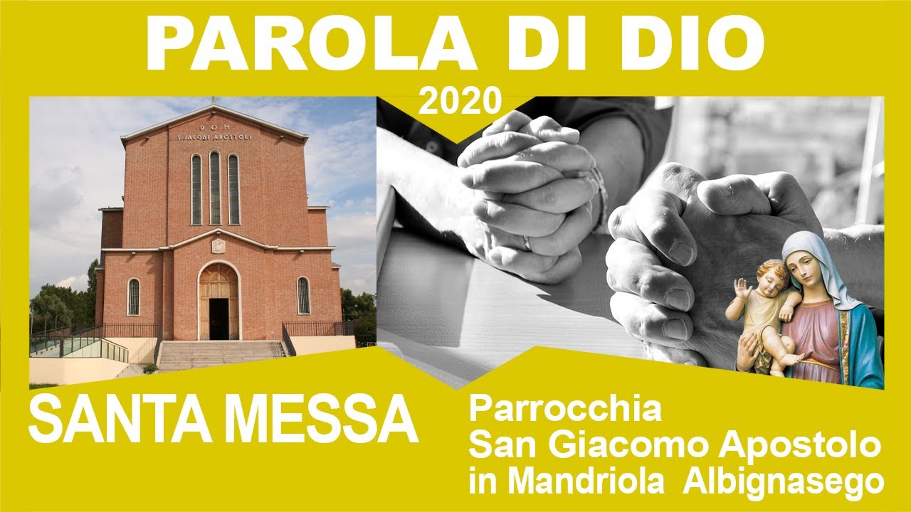 Santa Messa ore 8 -26 Nov 2020 dalla Parrocchia di San Giacomo Apostolo