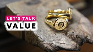 Let's Talk About VALUE | Dolce & Gabbana Cufflink Conversion | Goldsmith's Workshop Secrets