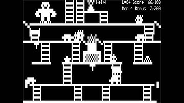TRS 80 Longplay - Donkey Kong