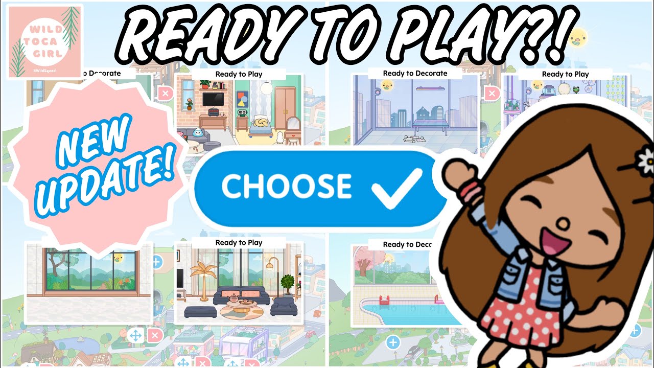 NEW HOME DESIGNER UPDATE! READY TO PLAY! 🤩 TOCA BOCA