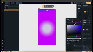 Add Gradient to AppBar and Screen background in Nowa