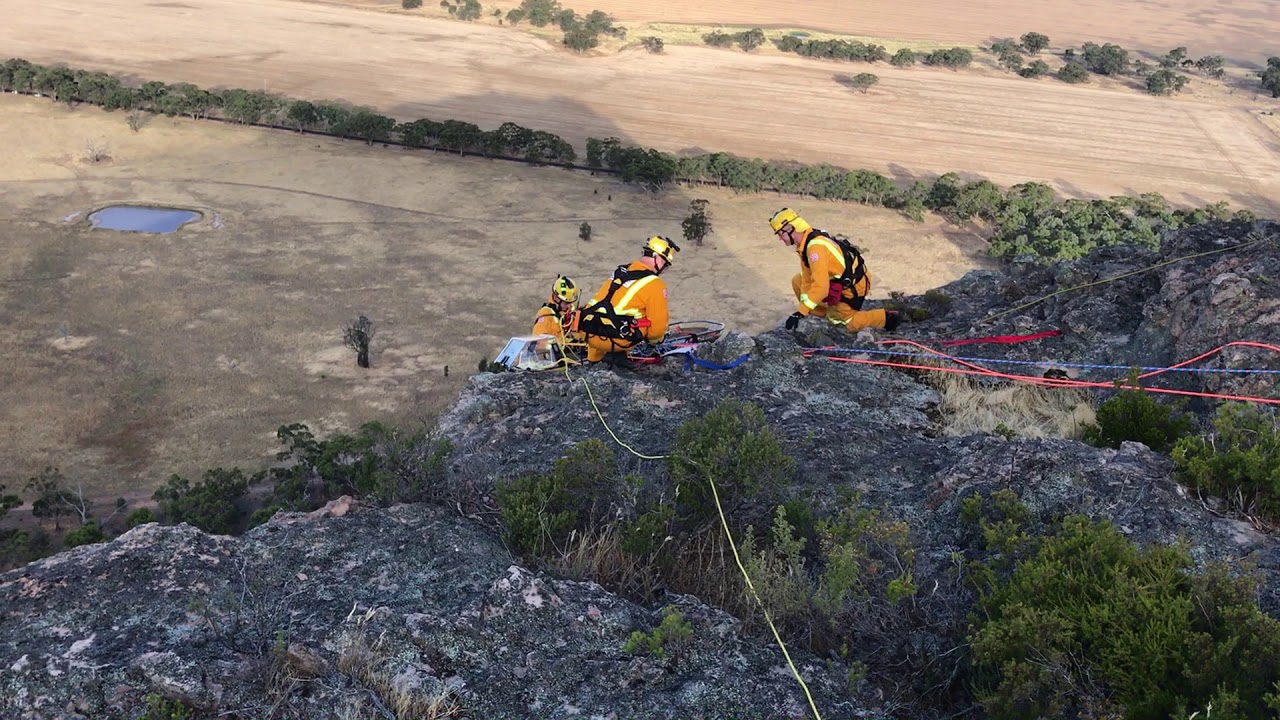 Arapiles Rope Rescue Mount Arapiles rescue - YouTube