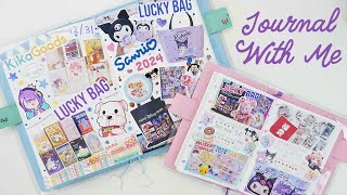 Journal Catchup + Organizing Stickers + Washi Blind Bags