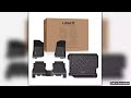 LASFIT Floor Mats Fit For Jeep Wrangler Unlimited JL 20182025 Only Fit For 4Door Without Subwoofer