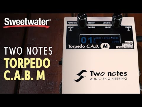two-notes-torpedo-c.a.b.-m-speaker-simulator-pedal-demo