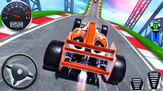 Nitro Ramp Race Formula Stunt 3D - Impossible Car Stunts Mega Ramp Driving - Android GamePlay screenshot 3
