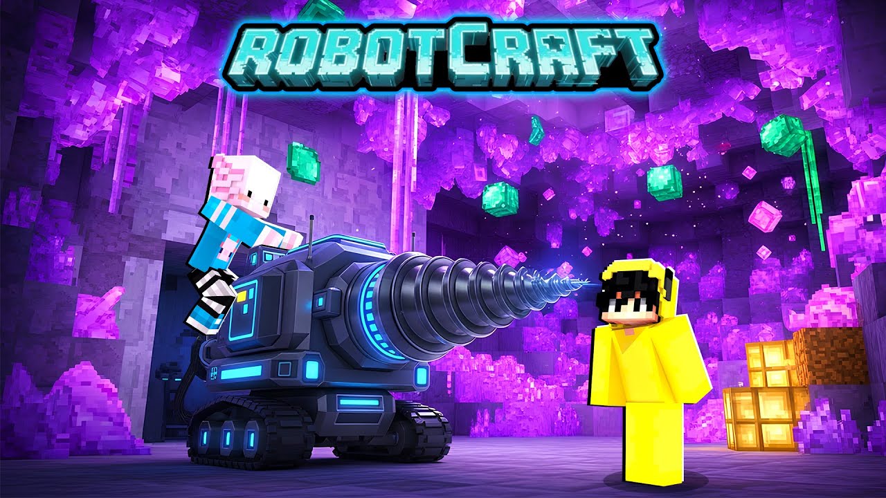 İLK MADEN ROBOTU! | RobotCraft | Minecraft | Bölüm 2