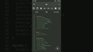 To make a Random Quotes by using HTML,Css and JS#coding #shorts