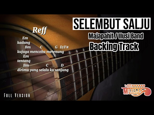 Selembut Salju - Majapahit/Illusi Band ||Backing Track Full Version (No Vocal, No Lead Guitar) class=
