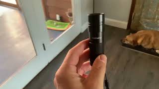 Black Light UV Light Flashlight, Vansky 395nm 12 LED 2 Pack Ultraviolet Blacklight Flashlight Review Vansky Uv Flashlight Black Light