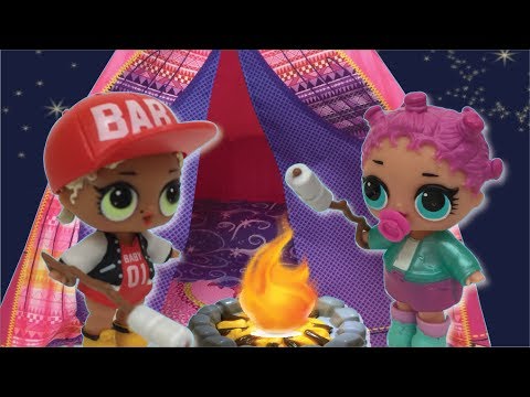 BONECA LOL DORMINDO UMA NOITE FORA DE CASA! - BONECA LOL DORMINDO UMA NOITE FORA DE CASA!