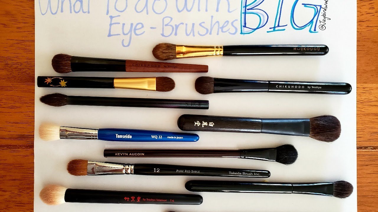 video CHIKUHODO Z-5 Eye Shadow Brush