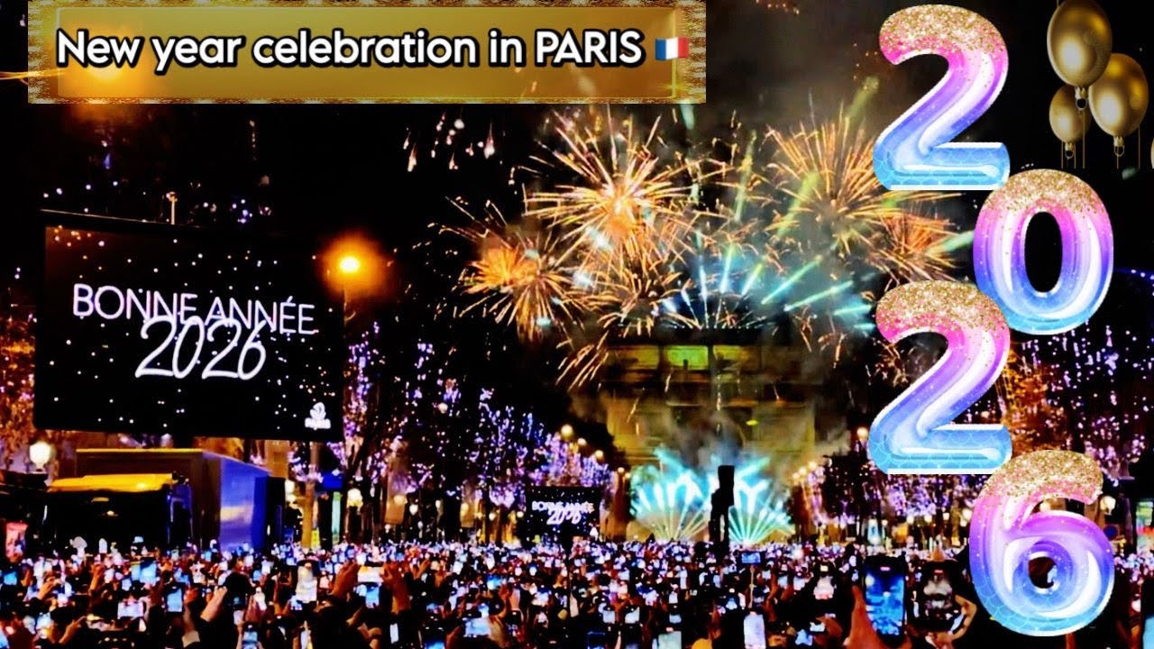 ફ્રાન્સ 🇫🇷 માં 31st December નું celebration 🥳 | હજારો લોકો જોવા આયવા 😱 