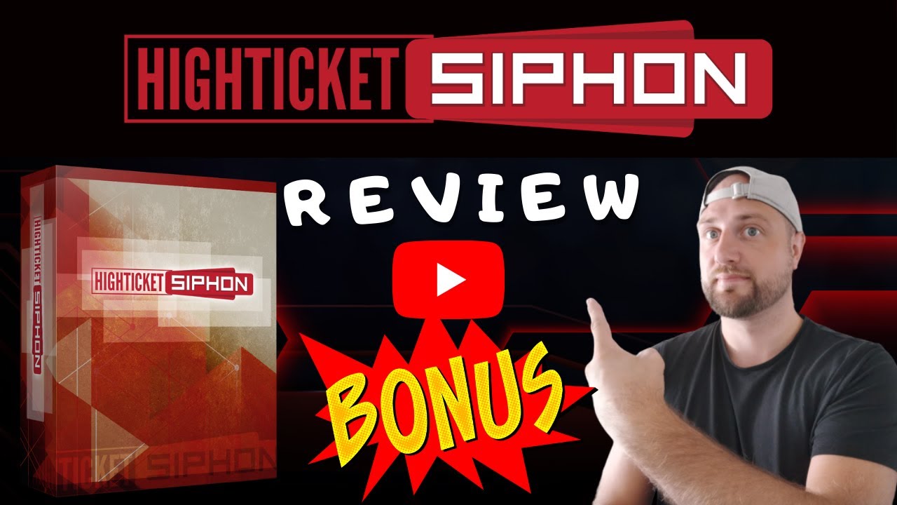 High Ticket Siphon Review 🔥 High Ticket Siphon Review + MEGA Bonuses 🎁 High Ticket Siphon DEMO!!!