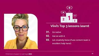 Viivi's Top Tips for creating Bite Sized content