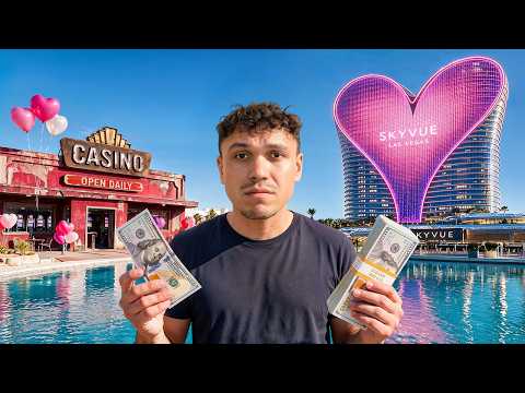 $100 vs. $10,000 Casino Date!