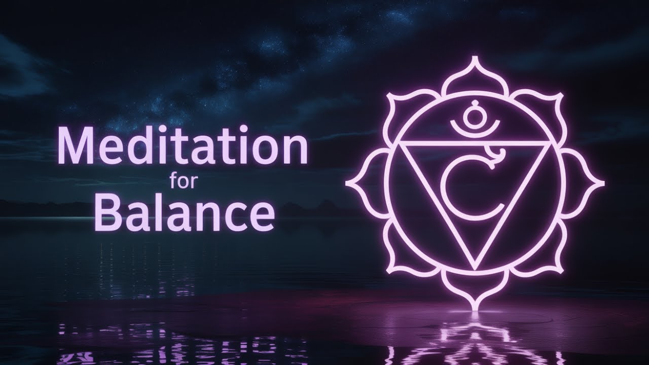 Глубоко расслабляющая медитация для исцеления чакр | Баланс и выравнивание энергии