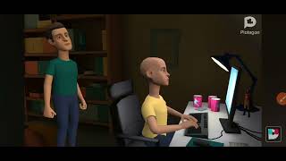 Plotagon laziness episode 1 Gayloo sKip schoole school 