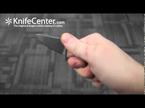 Rick Hinderer Knives LP-1 Fixed Neck Knife - Rick Hinderer Knives LP-1 Fixed Neck Knife
