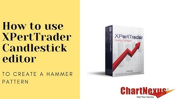 XPertTrader Tutorial: How to use XPertTrader Candlestick editor to create a Hammer Pattern