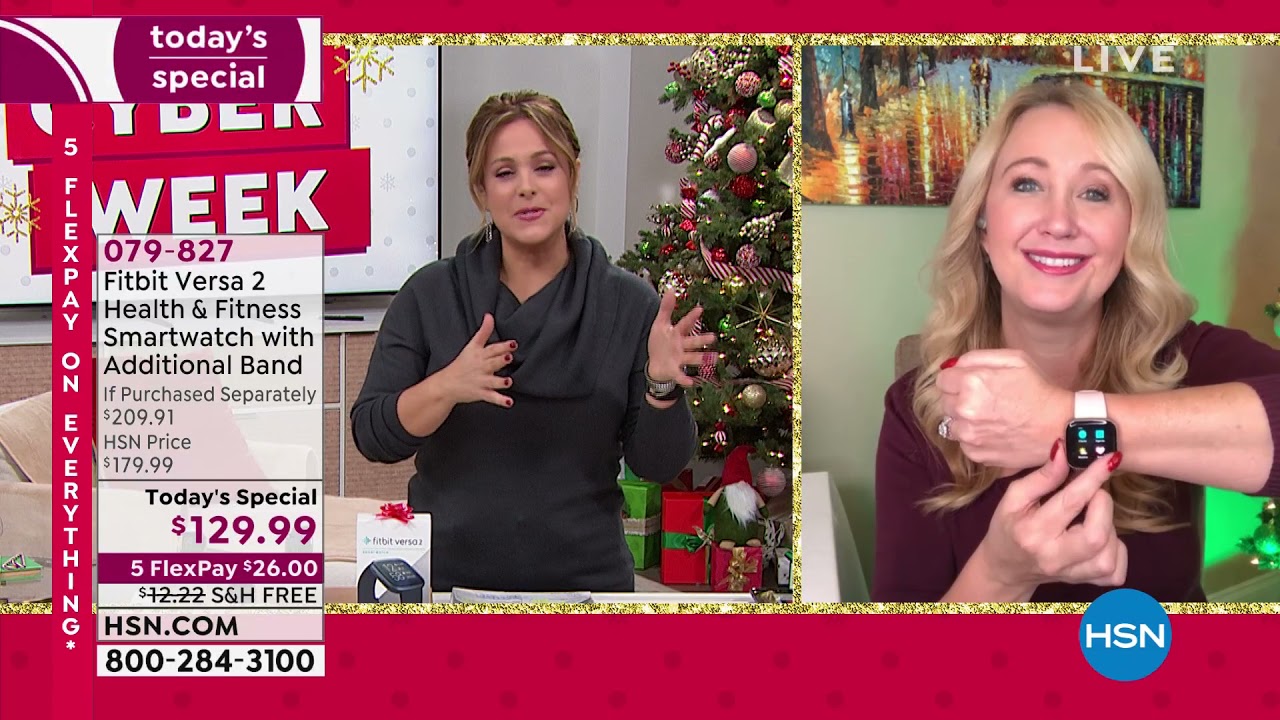 HSN | Holiday Gifts - Cyber Week Deals - Fitbit 12.04.2021 - 06 PM