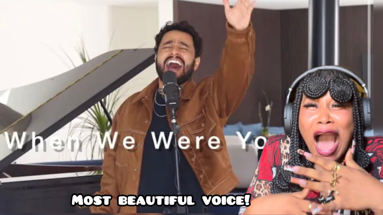 Most Beautiful Voice! When We Were Young - Gabriel Henrique (Cover) Reaction