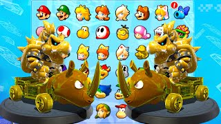 マリオカート8 デラックス:でのほねクッパの力でコースを制覇できるか