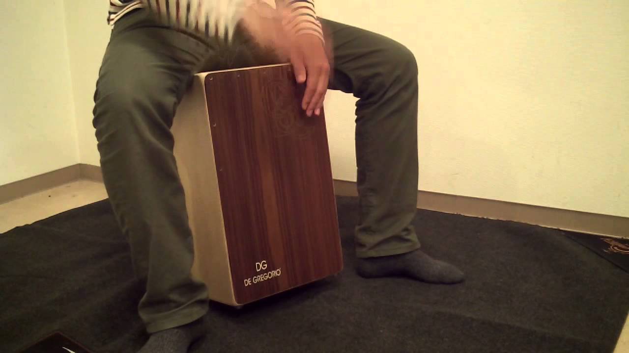 DeGregorio カホン Yaqui Rosewood - YouTube