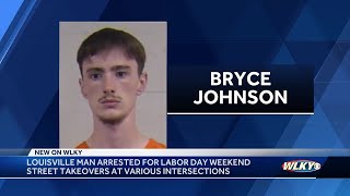 Louisville man arrested for Labor Day weekend street takeovers Profile