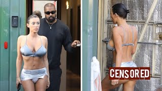 Kanye West's Wife Bianca Censori Once Again Steps Out In Next To Nothing