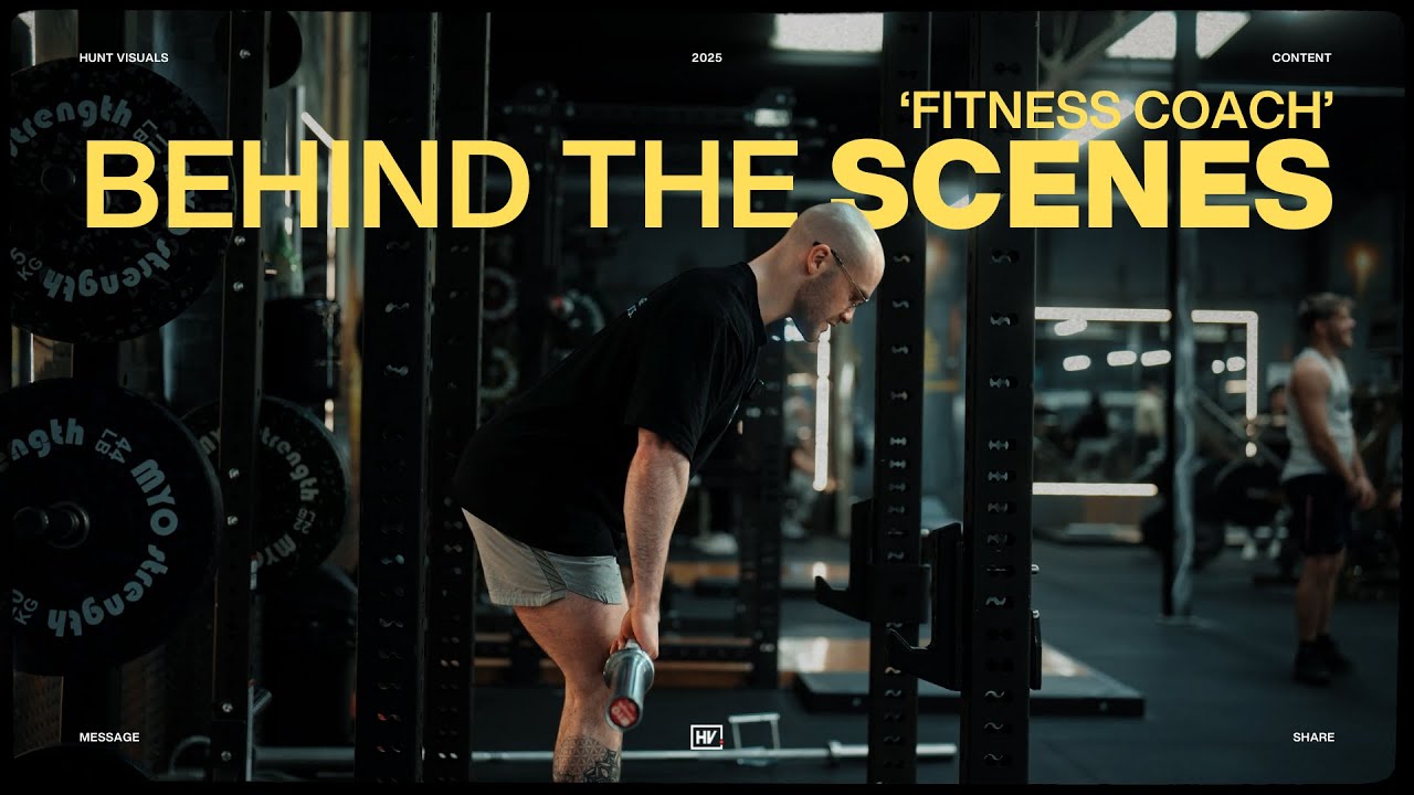 Behind the Scenes: Fitness Coach Videography Shoot