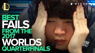 Best LoL Fails from the 2017 World Championship Quarterfinals