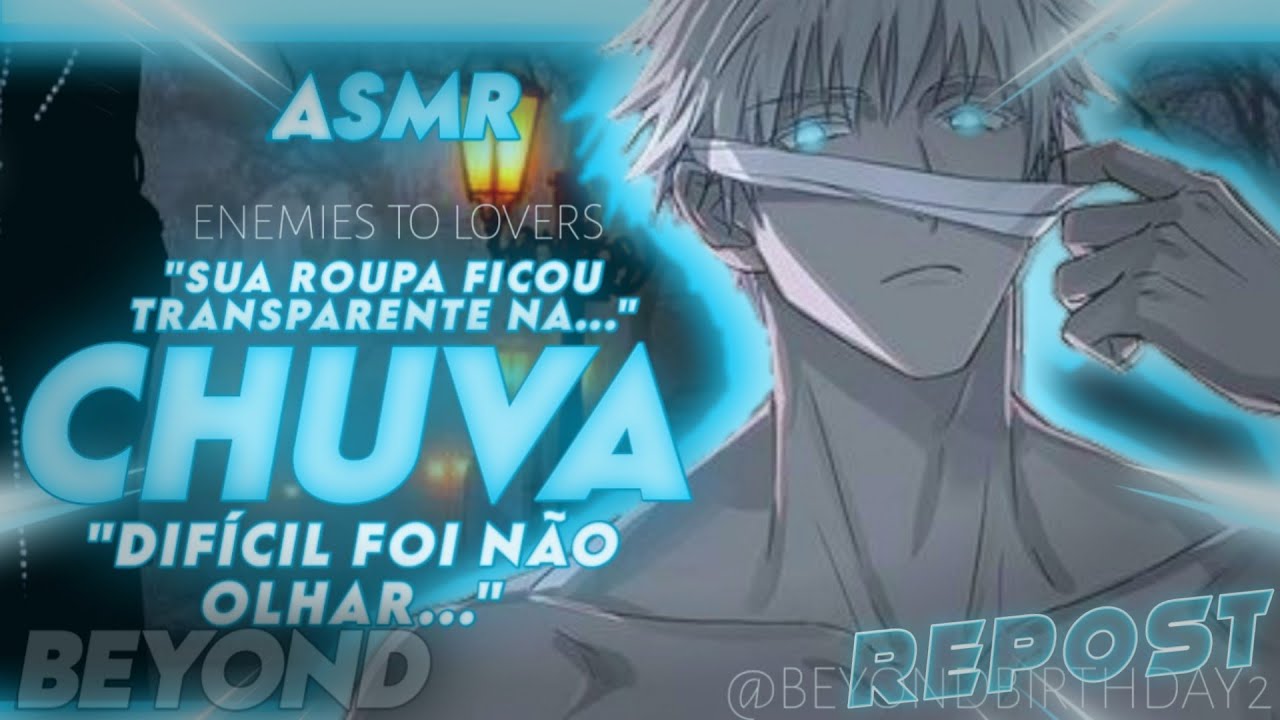 [ASMR] - BANHO DE CHUVA COM INIMIGO - [ROLEPLAY] [ENEMIES TO LOVERS] [BEYOND]