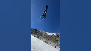 Frontside 1080 ⚡️#snowboarding #tricks #shorts