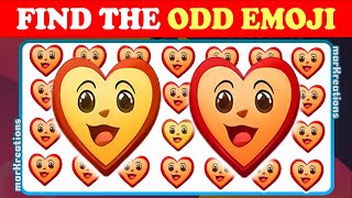 Mastering Emoji Puzzles: Spot the Odd One Out Challenge | #markreations