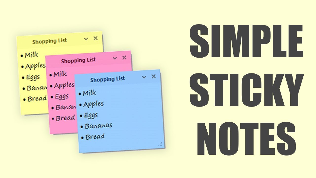 How to Download and Install Sticky Note in Windows 10