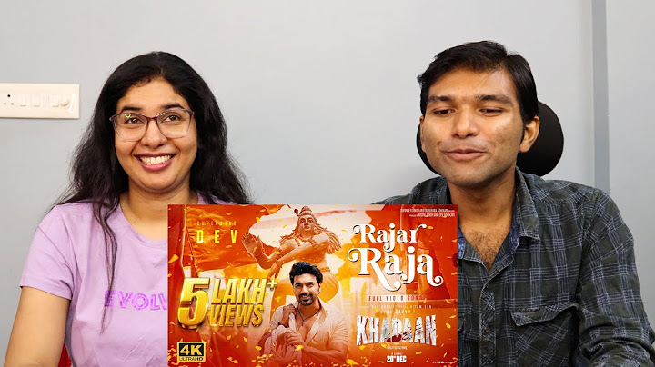 Rajar Raja Song Reaction | Khadaan | Dev