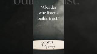Build trust #leadershipquotes #leadership #dailyinspiration #lifequotes #inspiration #reels #quotes