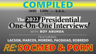 SOCIAL MEDIA & PORN: Compiled Presidentiable Answers from Boy ...
