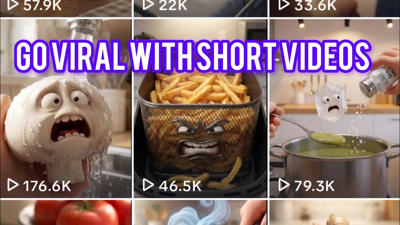 How to go viral with short object talking videos