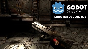 Godot 3.1 Shooter Game [DEVLOG 002 - Shotgun, First Alien and Weapon swaying]