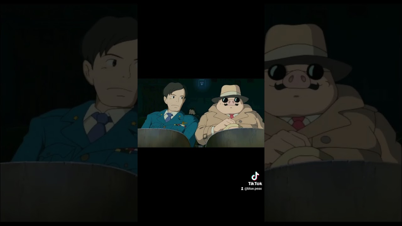 I'd rather be a pig than a fascist |Porco Rosso (Hayao Miyazaki) | Blue Peax- Μην περιμένεις κανέναν