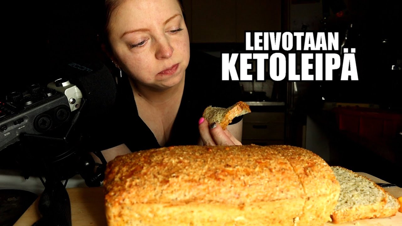 ASMR - NOPEA JA HELPPO KETOLEIPÄ - Leivontahetki #14