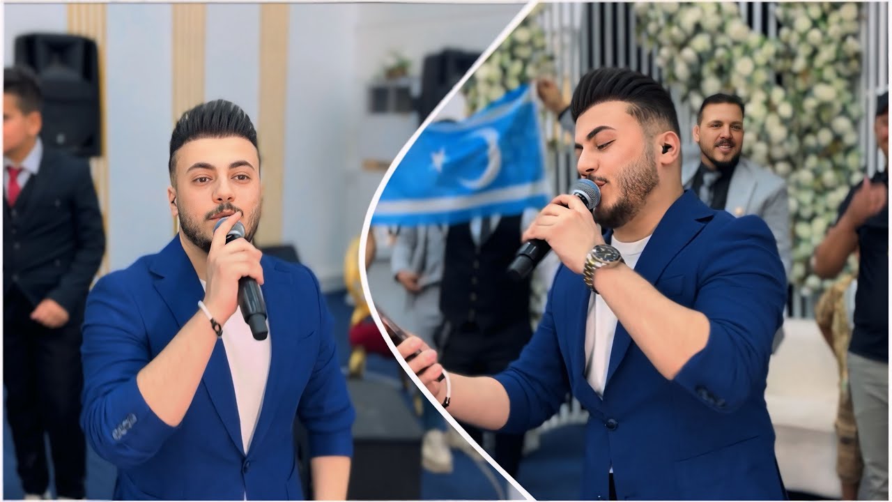 اغاني تركمانية للأعراس الفنان احمد واجد و ميزو اسمر والعازف مراد شان ...